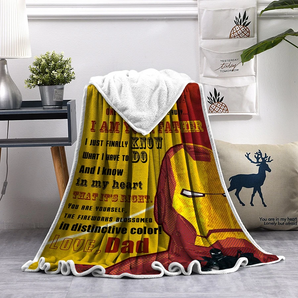 Christmas discount 50%-To my Son- You are yourself,the fireworks blossomed in distinctive color- Blanket