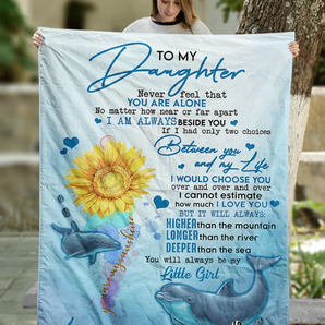 Perfect Gift For Your Daughter - Sherpa Fleece Blanket