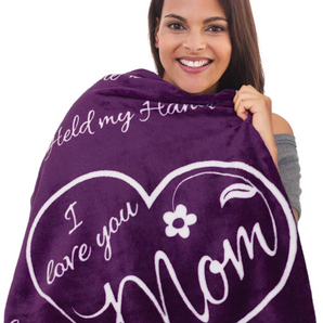 50% OFF Best Gift- I Love You Mom- Blanket