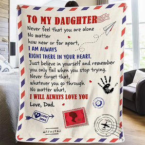 Dad To Daughter - I Will Always Love You - Blanket